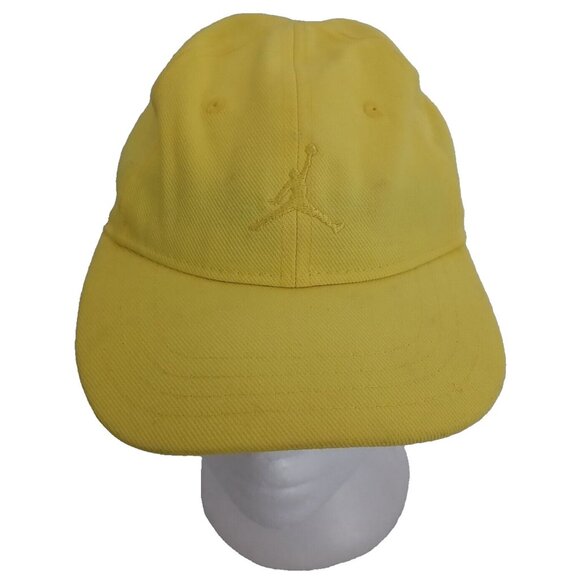Air Jordan Cap Hat Yellow Jumpman Cap Toddler Size Adjustable - Picture 1 of 8